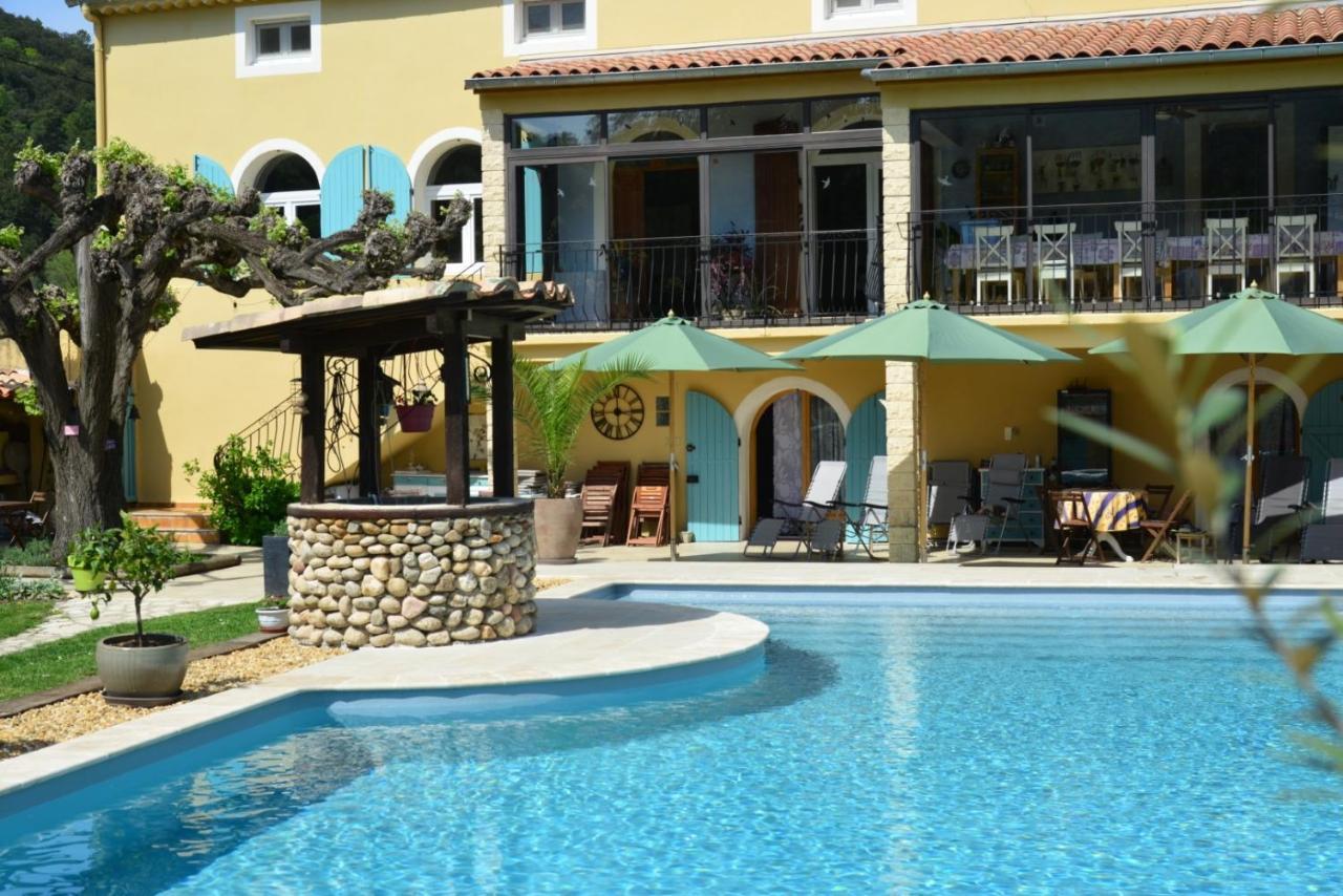 Bed and Breakfast Au Grand Bonheur Besseges Exterior foto
